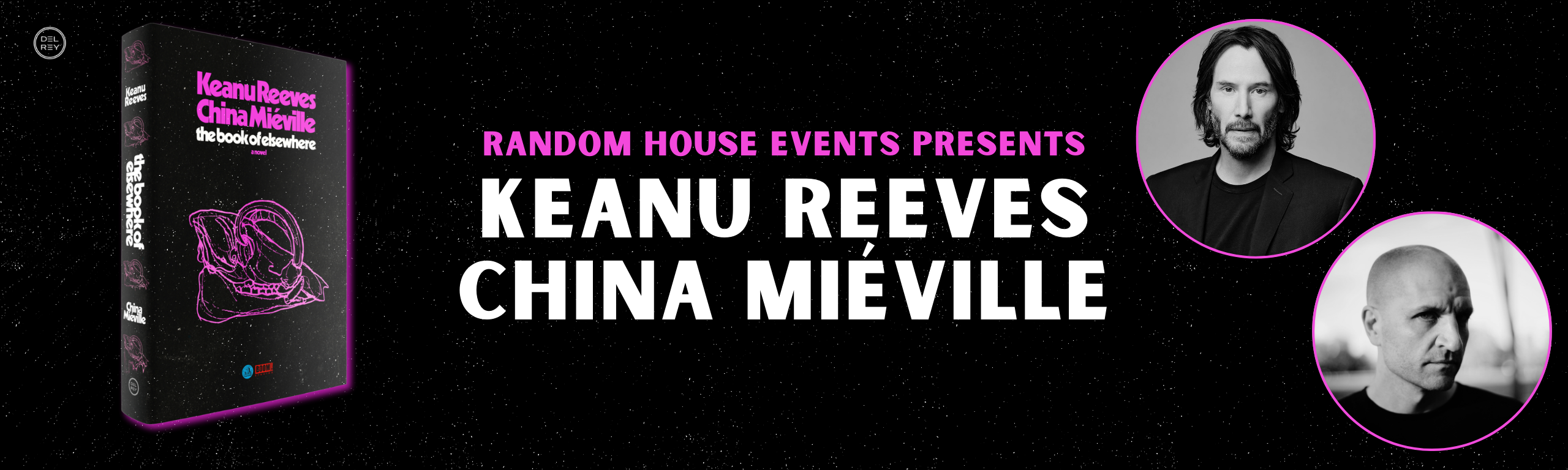 A Virtual Conversation with Keanu Reeves and China Miéville