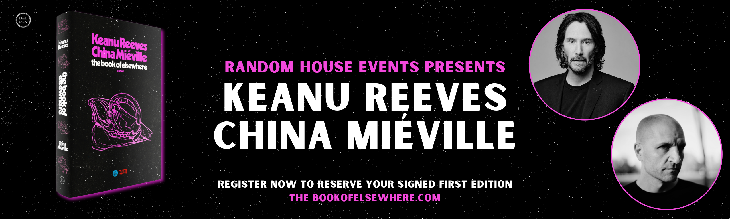 A Virtual Conversation with Keanu Reeves and China Miéville