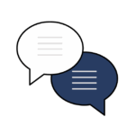illustration of speech bubbles